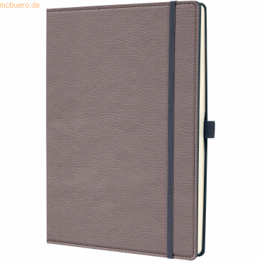 Sigel Notizbuch Conceptum A4 194 Seiten Dot-Lineatur 80g Casual taupe