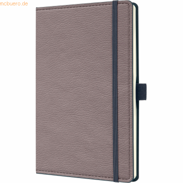 Sigel Notizbuch Conceptum A5 194 Seiten Dot-Lineatur 80g Casual taupe