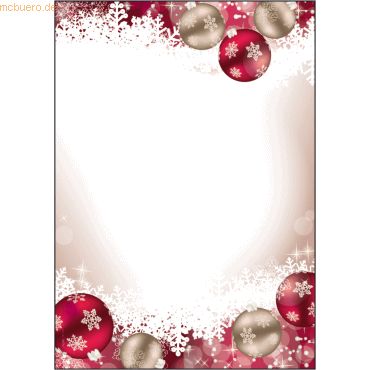 4004360849596 - Motiv-Weihnachtsbriefpapier Frozen DP041 A4 90g  4004360849596 100 Blatt