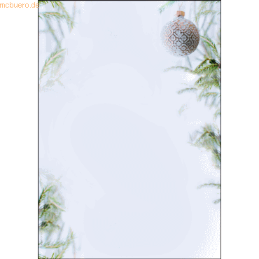 Sigel Designpapier Weihnachten A4 90g/qm 100 Blatt Winter Mood