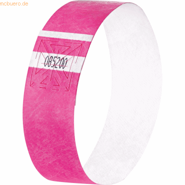 Sigel Eventbänder Super Soft neon pink 255x25mm VE=120 Stück