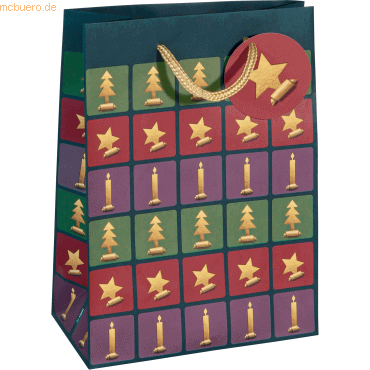 4004360799518 - Geschenktasche GT047 Cut-out style Weihnachten Large Cut-out-style Baum Kerze Stern Cut-out style 170mm x 230mm 4004360799 5 Stück 4004360799518 - Geschenktasche GT047 Cut-out style Weihnachten Large Cut-out-style Baum Kerze Stern Cut-out style 170mm x 230mm 4004360799 5 Stück