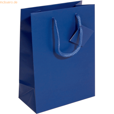 4004360797569 - 5 x Geschenktasche Small ultramarinblau 170x230x90mm