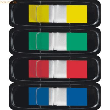 Sigel Haftmarker Film Color-Tip Mini sortiert VE=144 Blatt