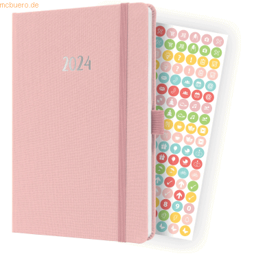 4004360787324 - 2 x Wochenkalender Jolie 2024 ca A5 1 Woche 2 Seiten Hardcover 4004360787324 - 2 x Wochenkalender Jolie 2024 ca A5 1 Woche 2 Seiten Hardcover