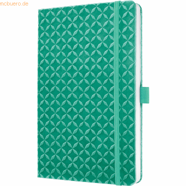 Sigel Notizbuch Jolie Hardcover A5 mint green 174 Seiten liniert 80g