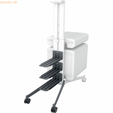 4004360807244 - Nachrüst-Set für Sigel Office Caddy Workplace Move it Umbau zum zweiseitigen Caddy