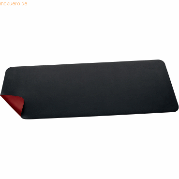 Sigel Schreibunterlage einrollbar schwarz-rot Lederimitat 800x300x2mm