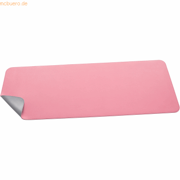 Sigel Schreibunterlage einrollbar rosa-silber Lederimitat 800x300x2mm
