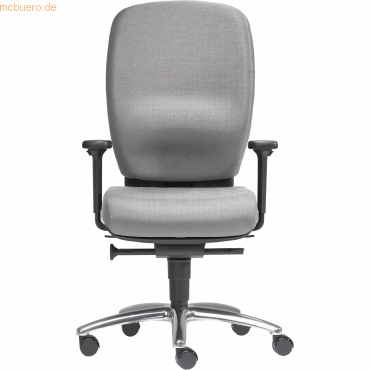 4250416813770 - Büro-Drehstuhl Lady Comfort mit Armlehnen Alu-F