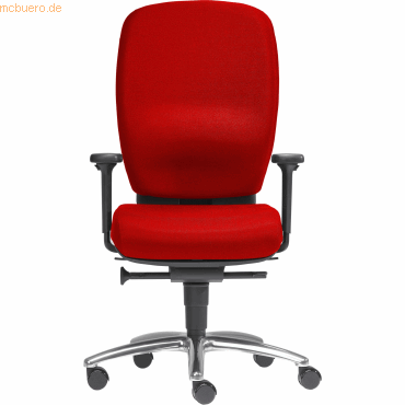 4250416813817 - Büro-Drehstuhl Lady Comfort mit Armlehnen Alu-F