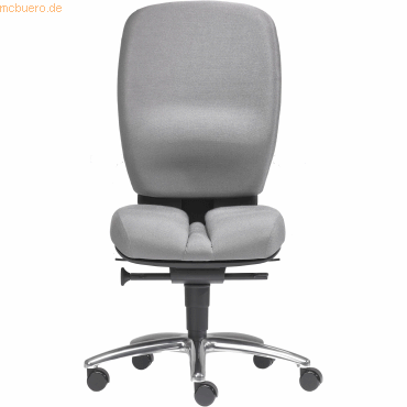 4250416814005 - Büro-Drehstuhl Mister Office ohne Armlehnen Alu 4250416814005 - Büro-Drehstuhl Mister Office ohne Armlehnen Alu