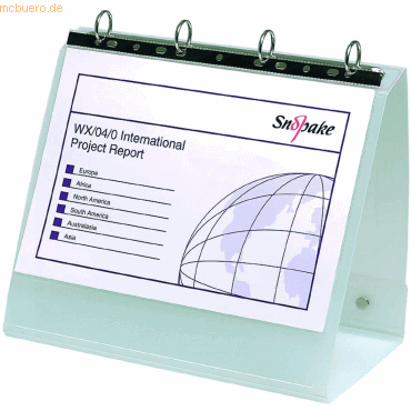 5017303124383 - 5 x Tisch-Flipchart A4 quer transparent