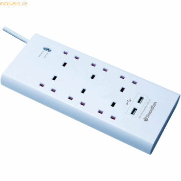 5019118008100 - Powerbank VariSocket 6-fach weiß 2100 mAh (GB)