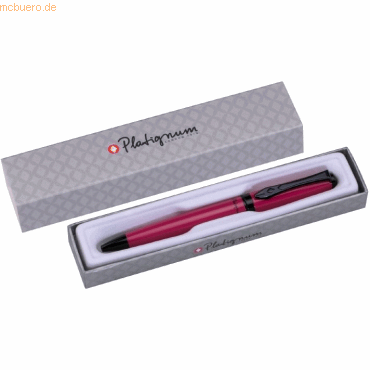 5017303207734 - 12 x Kugelschreiber Studio rosa silberne Geschenkpackung