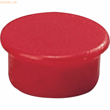 4007885735139 - Haftmagnete 95513-21525 rund 13x7mm (ØxH) rot 100g Haftkraft