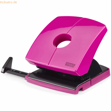Novus Locher B230 Metall/Kunststoff 3mm/30 Blatt happy pink
