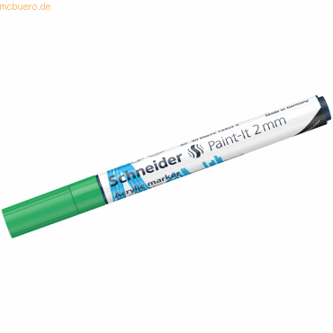 Schneider Acrylmarker Paint-It 310 2mm grün