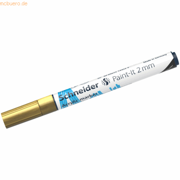 Schneider Acrylmarker Paint-It 310 2mm gold