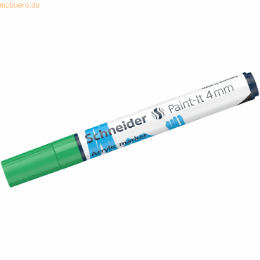 Schneider Acrylmarker Paint-It 320 4mm grün