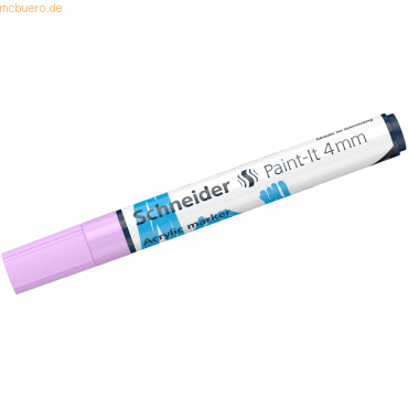 Schneider Acrylmarker Paint-It 320 4mm pastell lila