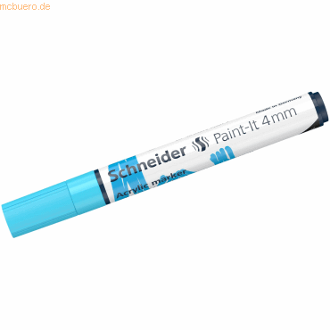 Schneider Acrylmarker Paint-It 320 4mm pastell blau