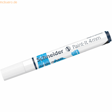 Schneider Acrylmarker Paint-It 320 4mm weiß