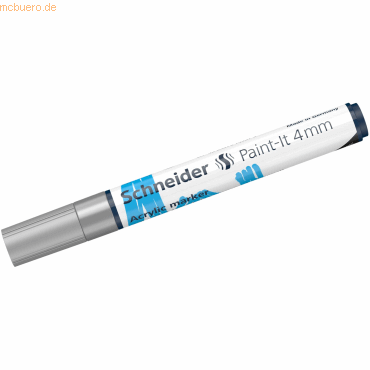 Schneider Acrylmarker Paint-It 320 4mm silber