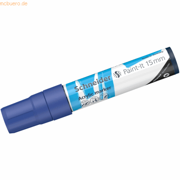 Schneider Acrylmarker Paint-It 330 15mm blau