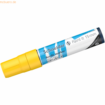 Schneider Acrylmarker Paint-It 330 15mm gelb