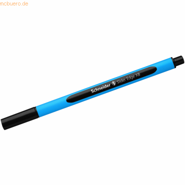 4004675075840 - - Kugelschreiber Slider Edge 07mm schwarz dokumentenecht Farbe des Schaftes cyan schwarz 4004675075840 - - Kugelschreiber Slider Edge 07mm schwarz dokumentenecht Farbe des Schaftes cyan schwarz