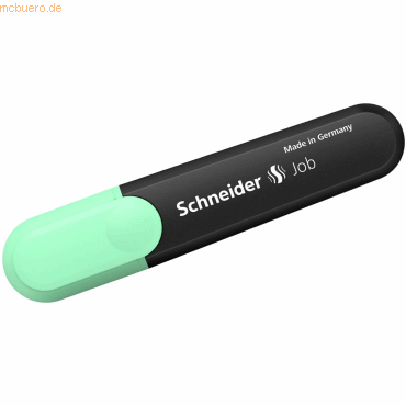 10 x Schneider Textmarker Job Pastell mint