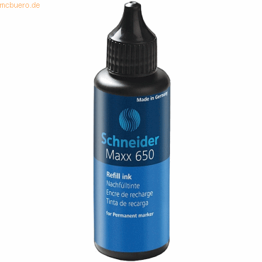 4004675005977 - Nachfülltin Maxx 650 für Permanentm 230233280 50ml blau 4004675005977 SCHNEIDER