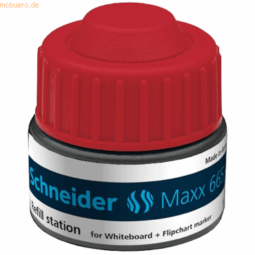 Schneider Refillstation Maxx 665 für 290/293 30ml rot