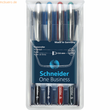 Schneider Tintenroller One Business Ultra-Smooth-Spitze 0,6 mm sortier