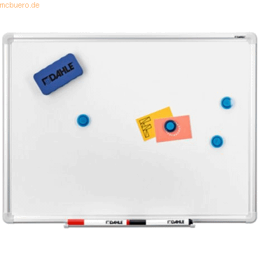 Dahle Whiteboard Basic Board 45 x 60 cm Aluminiumrahmen