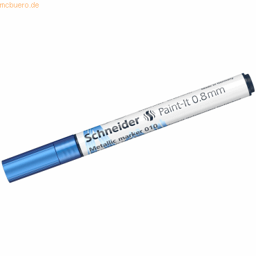 Schneider Metallicmarker Paint-It 010 0,8mm blue metallic