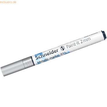 Schneider Metallicmarker Paint-It 011 2mm silver metallic