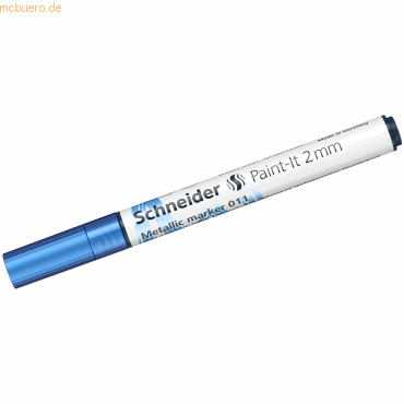 Schneider Metallicmarker Paint-It 011 2mm blue metallic