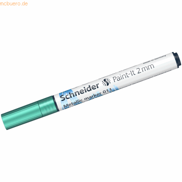 Schneider Metallicmarker Paint-It 011 2mm green metallic