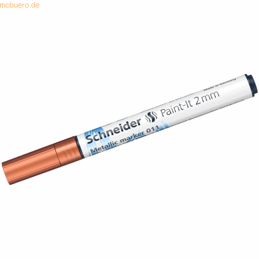 Schneider Metallicmarker Paint-It 011 2mm copper metallic