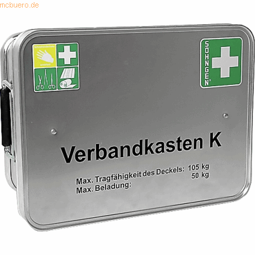 4250108804291 - Feuerwehr-Verbandkasten K ALU DIN 14880 14142