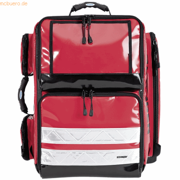 4250108812920 - Notfallrucksack Profil rot gefüllt Modul A+B