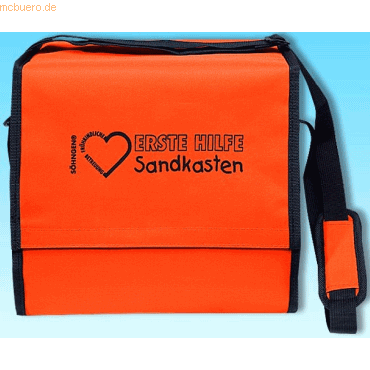 4250108810865 - Erste-Hilfe-Tasche Ruck-Zuck Sandkasten orange