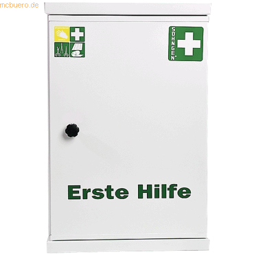 4250108804758 - SÖHNGEN Verbandschrank nach DIN 13169 eintürig weiß HxBxT 560 x 360 x 200 mm ohne Inhalt