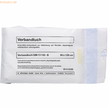 4250108813408 - Verbandtuch SO 80x120 cm