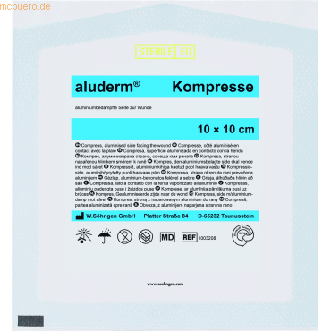 4250108803249 - Kompressen 10x10cm 4250108803249 Söhngen