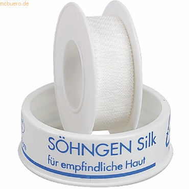 Söhngen Heftpflaster Söhngen-Silk 5mx1,25cm
