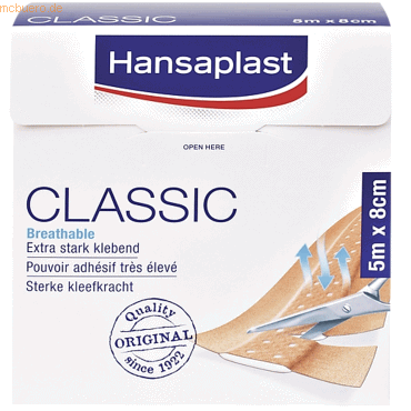 4250108806462 - 1556521 CLASSIC Standard Pflaster (L x B) 5 m x 8 cm