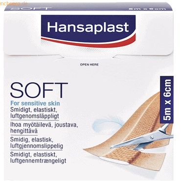 4042809033069 - Wundpflaster Hansaplast Soft 5mx6cm